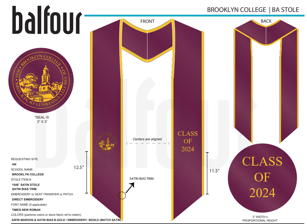 Image of Class of Stole