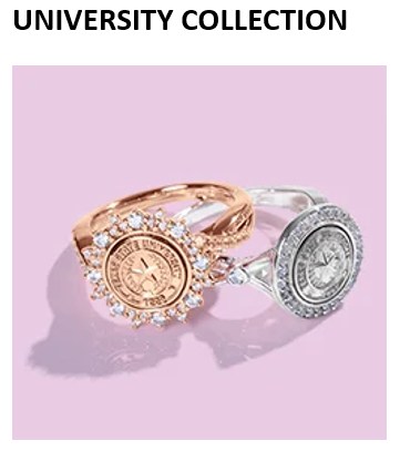 Photo of university collection rings